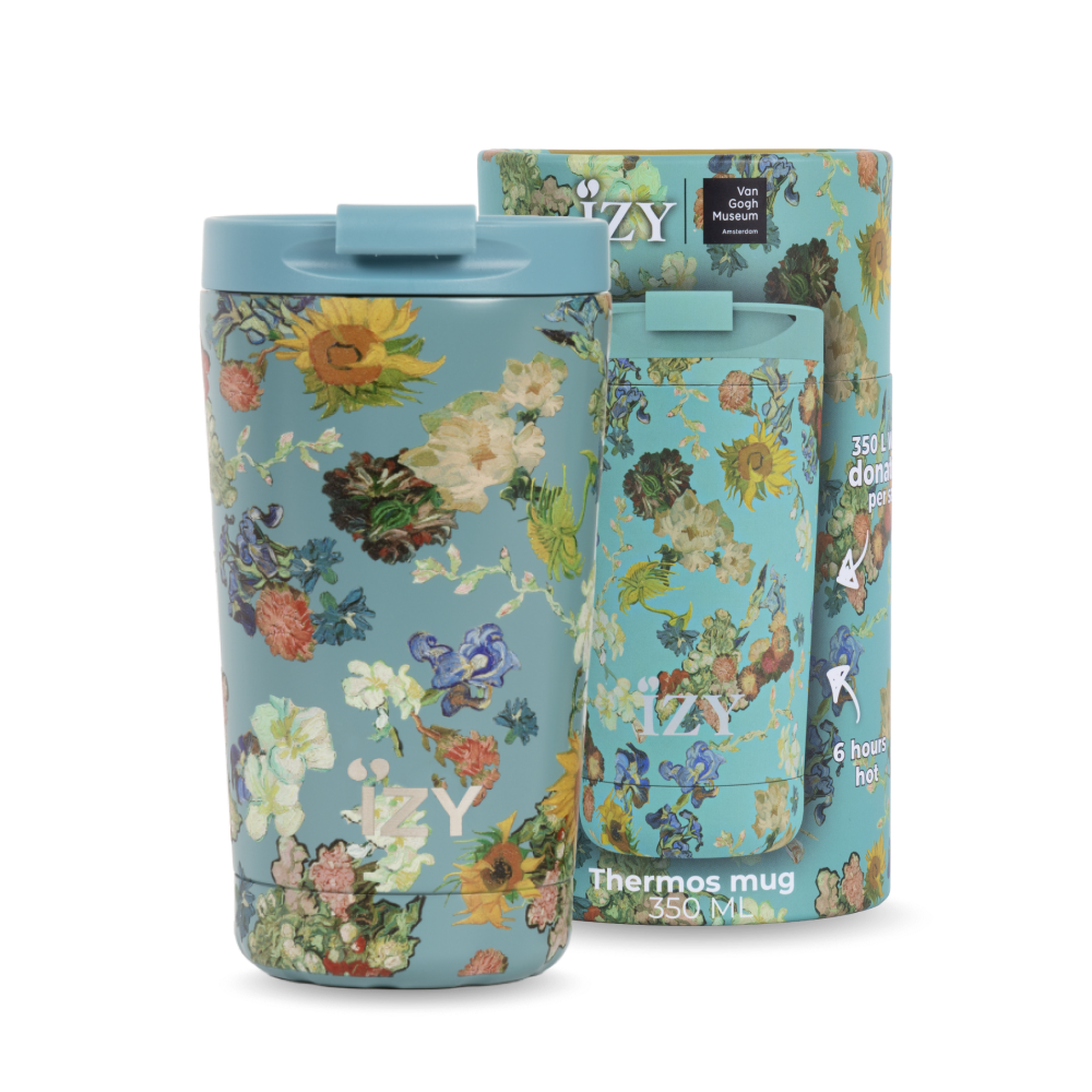 IZY Mug Vincent's Flowers 350ml