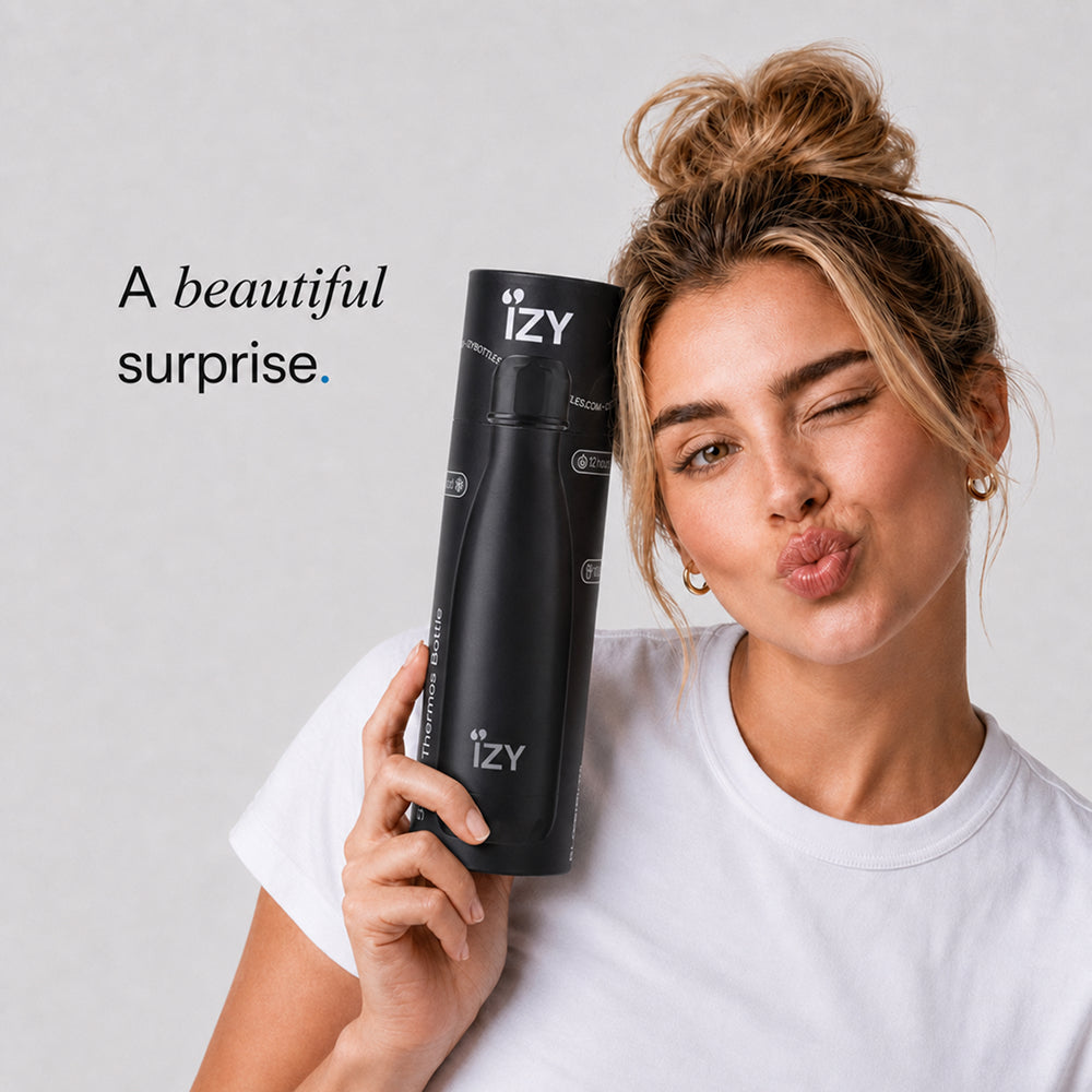 IZY Bottle - Black - 500ml - Perfect Gift
