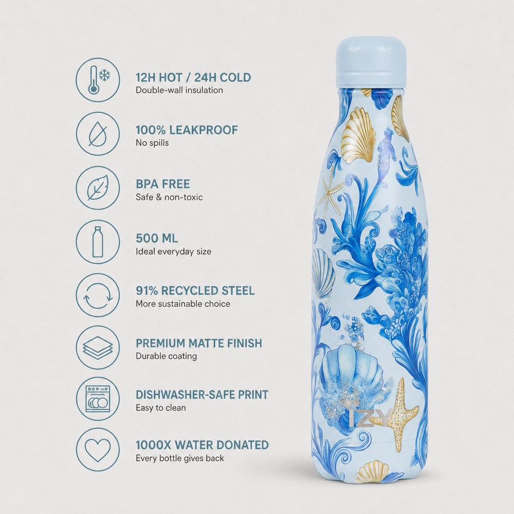 IZY Bottle - Blu Marina - 500ml - USP's