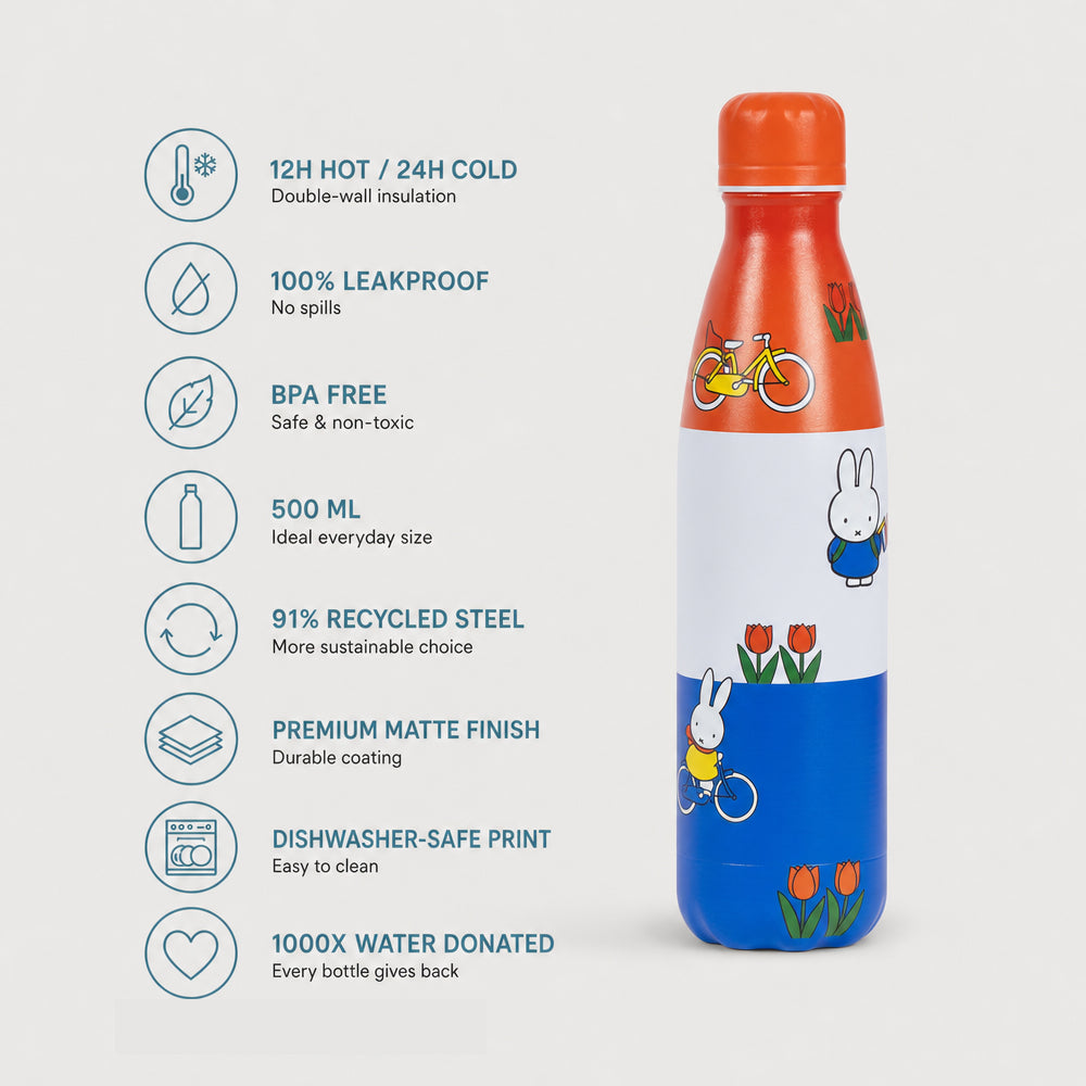 IZY Bottle - Flag (Nijntje) - 500ml - USP's