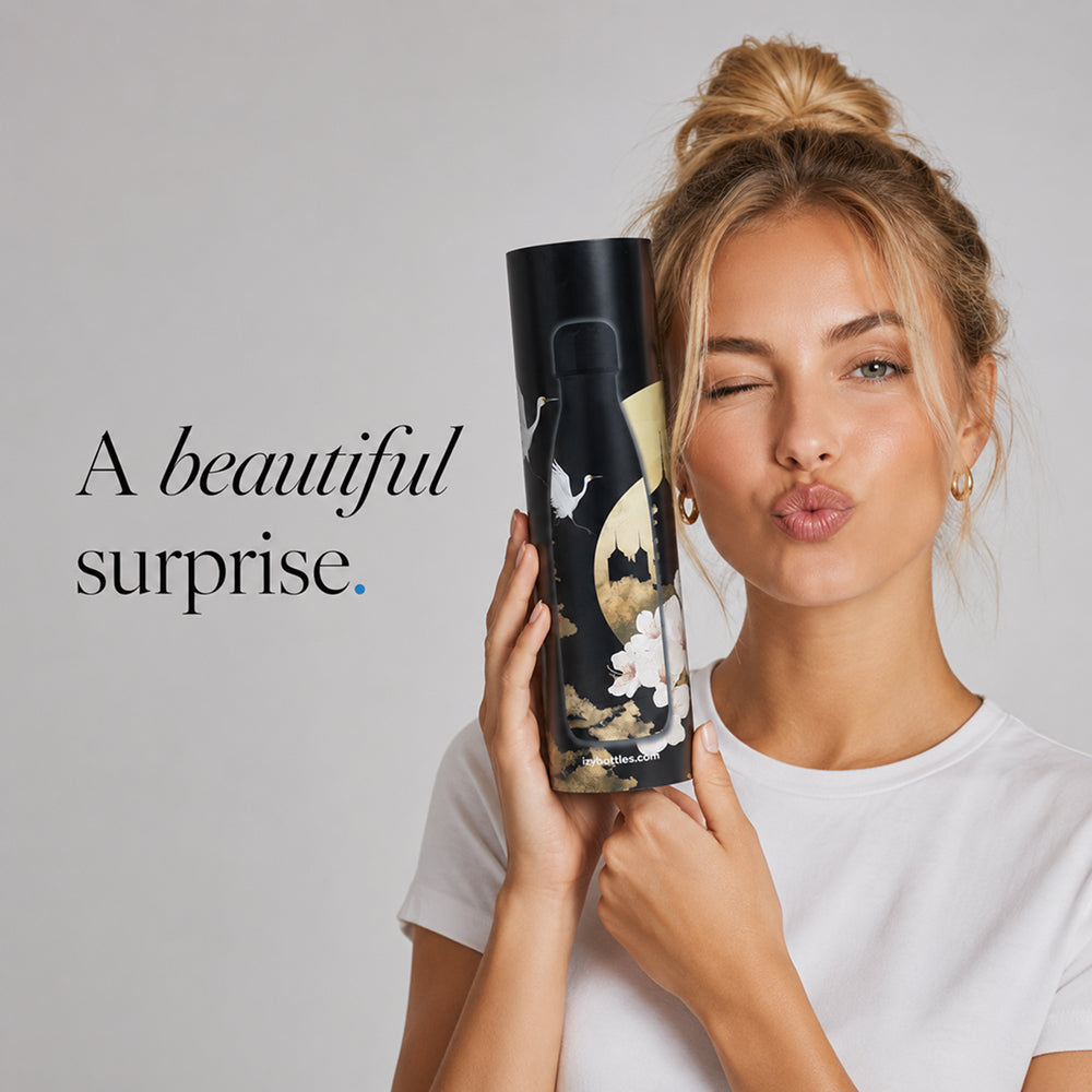 IZY Bottle - Golden Blossom - 500ml - Perfect Gift