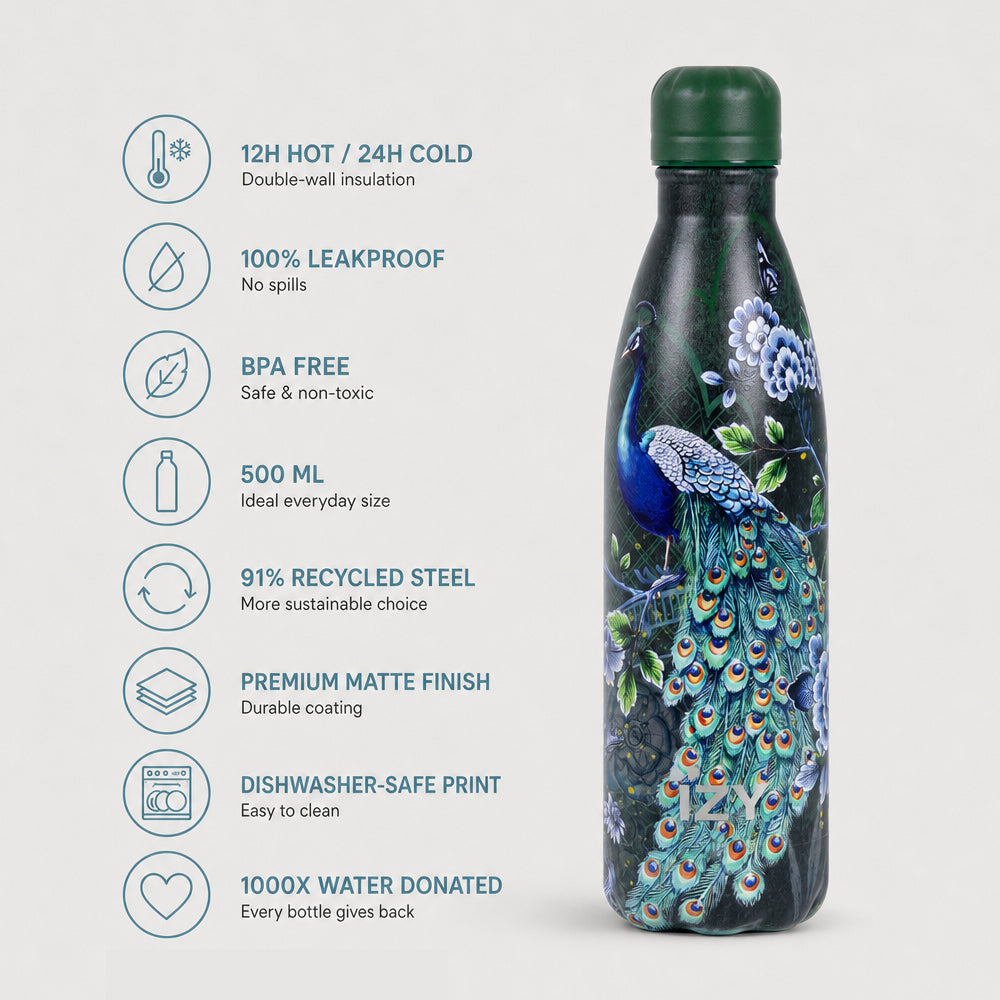IZY Bottle - Majestic Green - 500ml - USP's