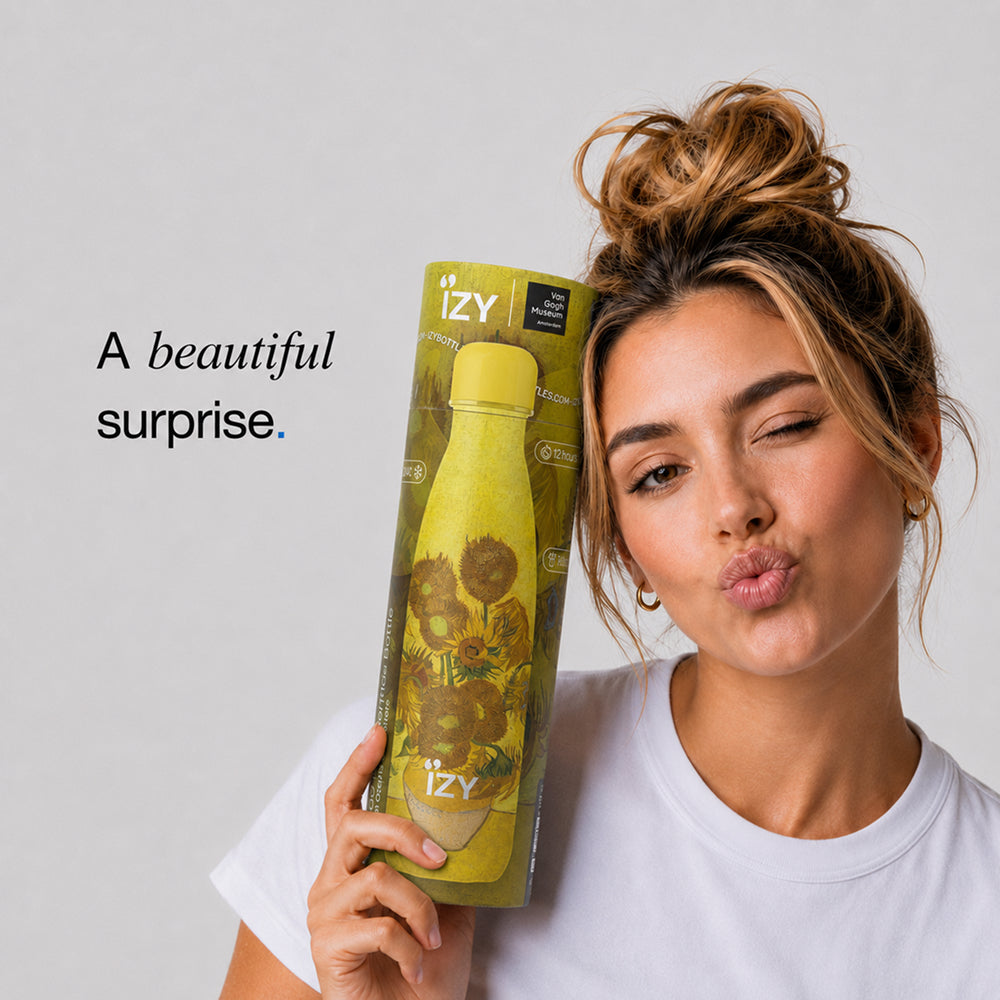IZY Bottle - Sunflowers - 500ml - Perfect Gift