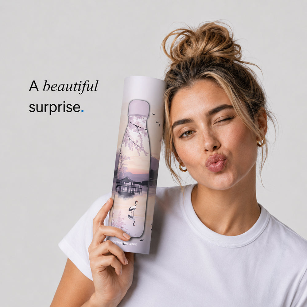 IZY Bottle - Sunset Lake - 500ml - Perfect Gift