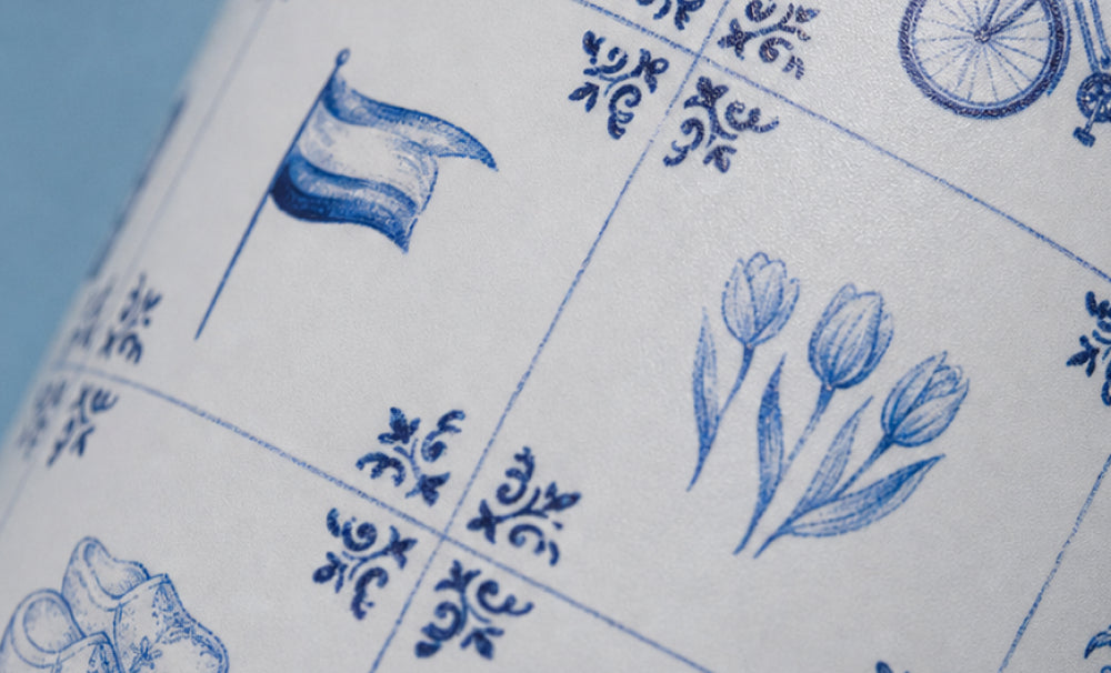 IZY Mug - Dutch Tiles - 350ml (2)