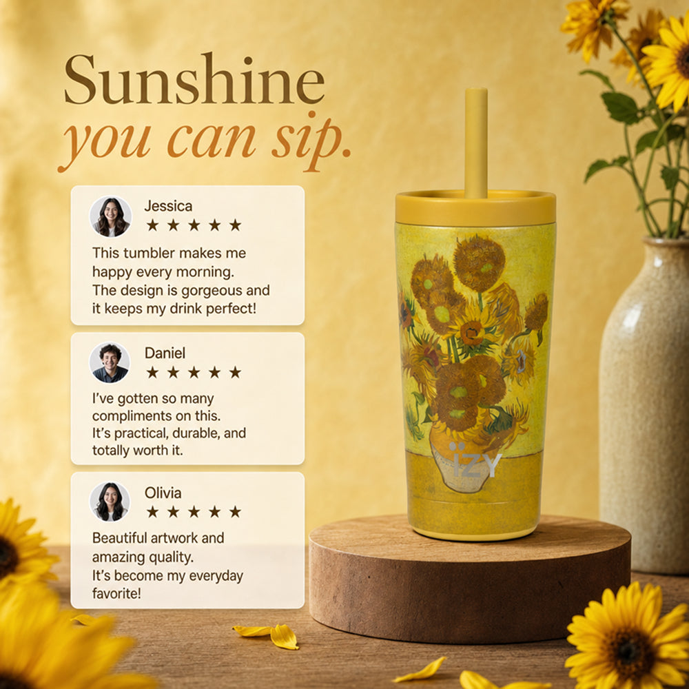 IZY Tumbler - Sunflowers - reviews