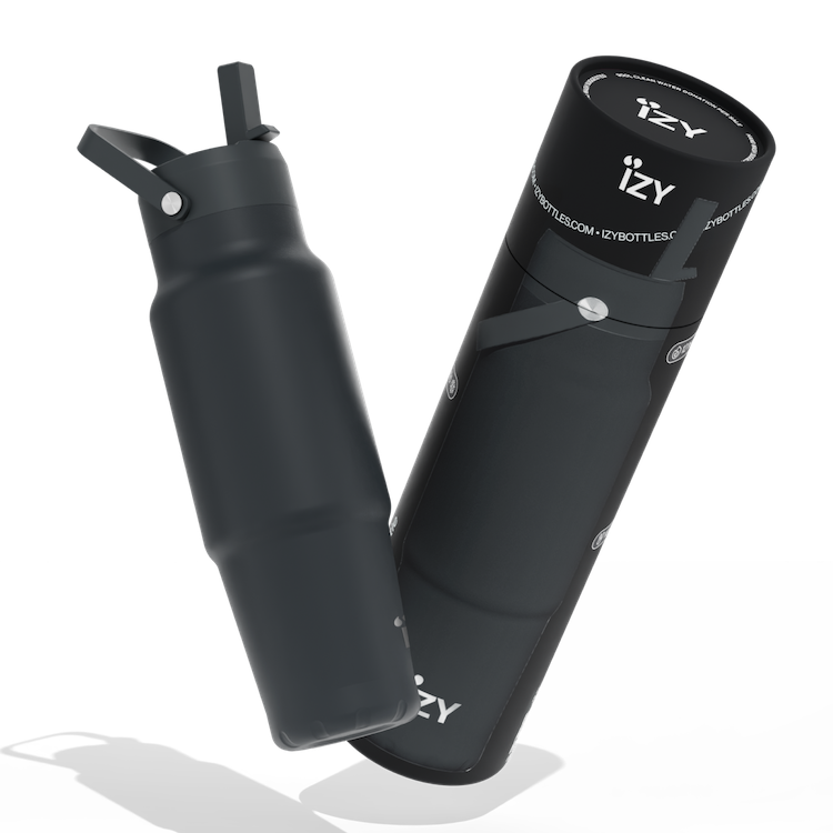 IZY Travel Bottle - Black - 900ml