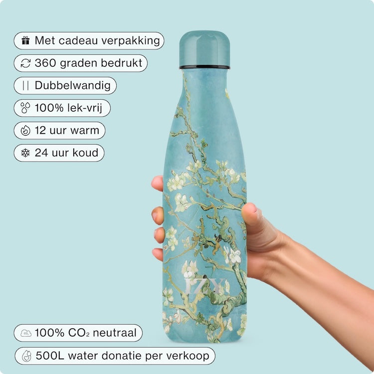 IZY Bottles x Van Gogh | Almond Blossom thermos flask 500ML