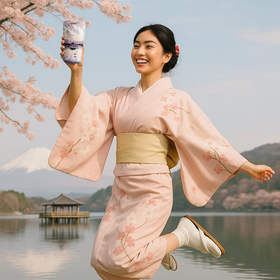 IZY Mug - Sunset Lake - 350ml