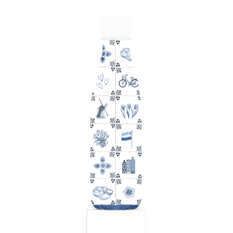 IZY Bottle - Dutch Tiles - 500ml
