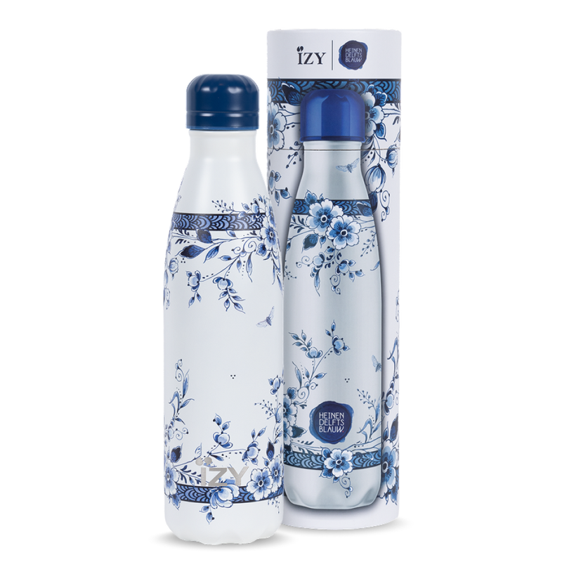 IZY Bottle Delfts Blue Faience 500ml