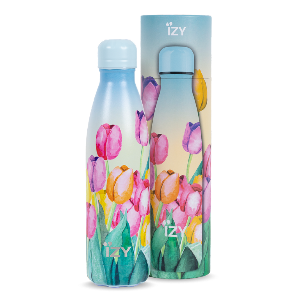 IZY Bottle Tulip Field 500ml