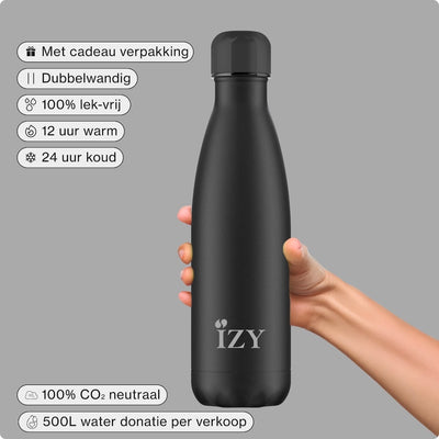 IZY Bottle - Black - 500ml