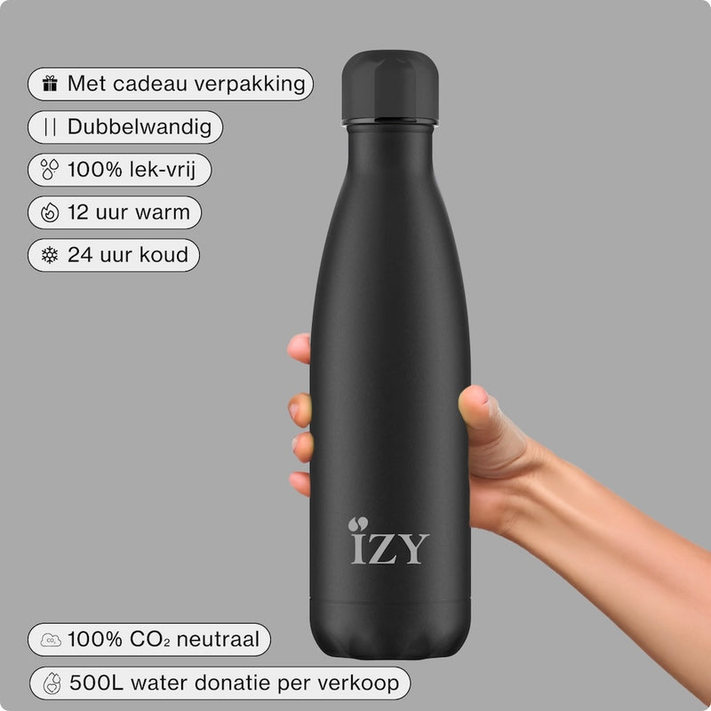 IZY Bottle - Black - 500ml
