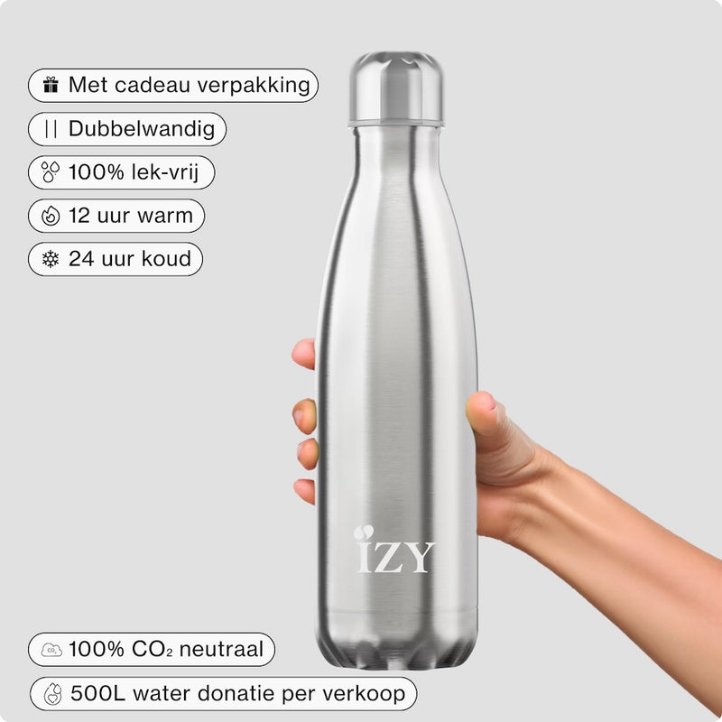 IZY Bottle - Silver - 500ml