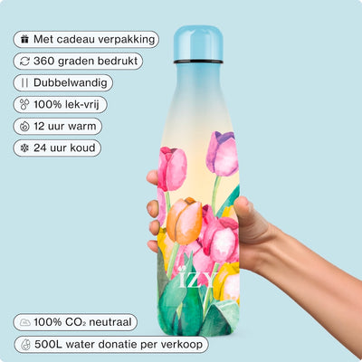 IZY Bottle - Tulip Field - 500ml