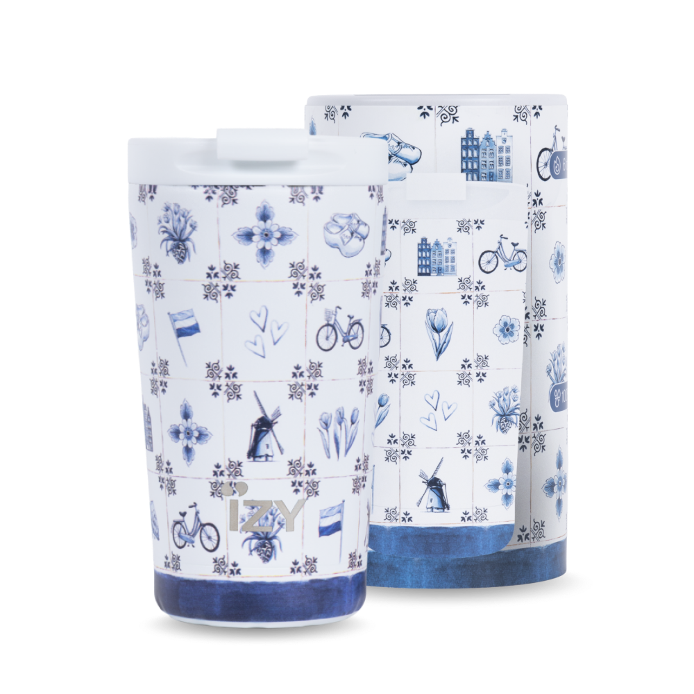 IZY Mug Dutch Tiles 350ml