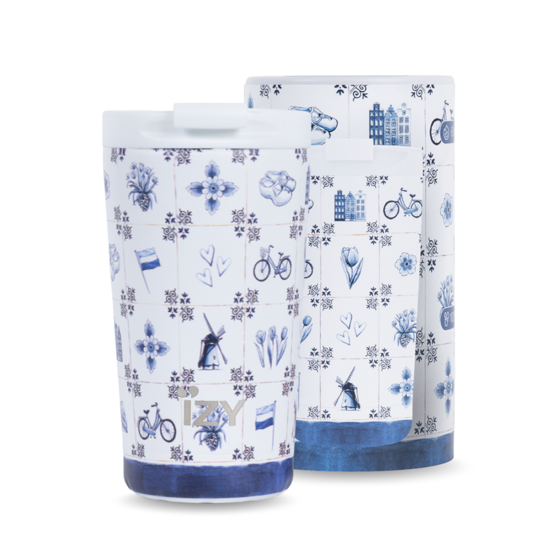 IZY Mug Dutch Tiles 350ml