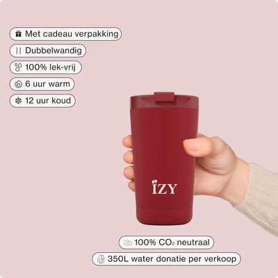 IZY Mug - Red - 350ml
