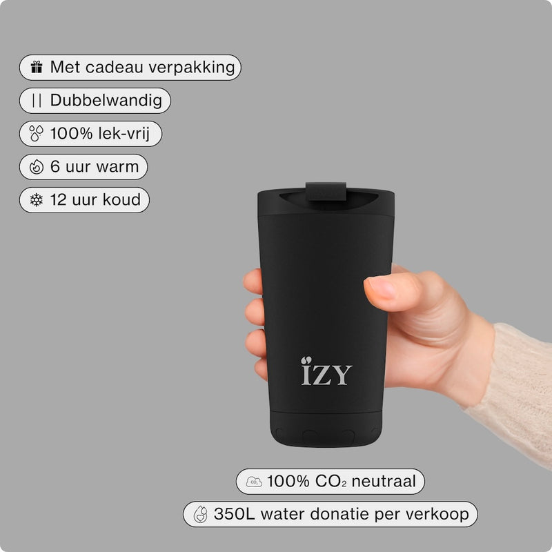 IZY Mug - Black - 350ml