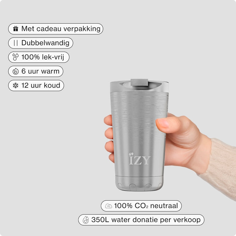 IZY Mug - Silver - 350ml