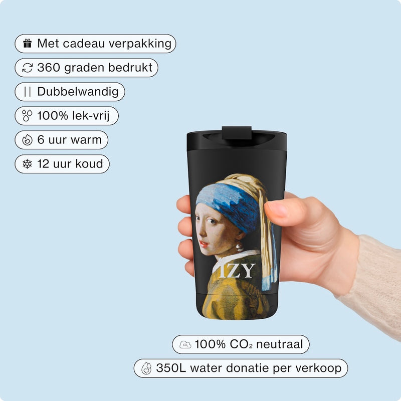 IZY Mug - Girl with a Pearl Earring - 350ml