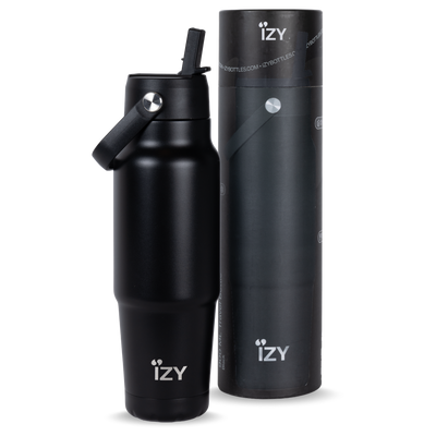 IZY Travel Bottle - Black - 900ml