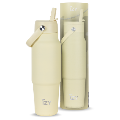 IZY Travel Bottle - Butter Yellow - 900ml