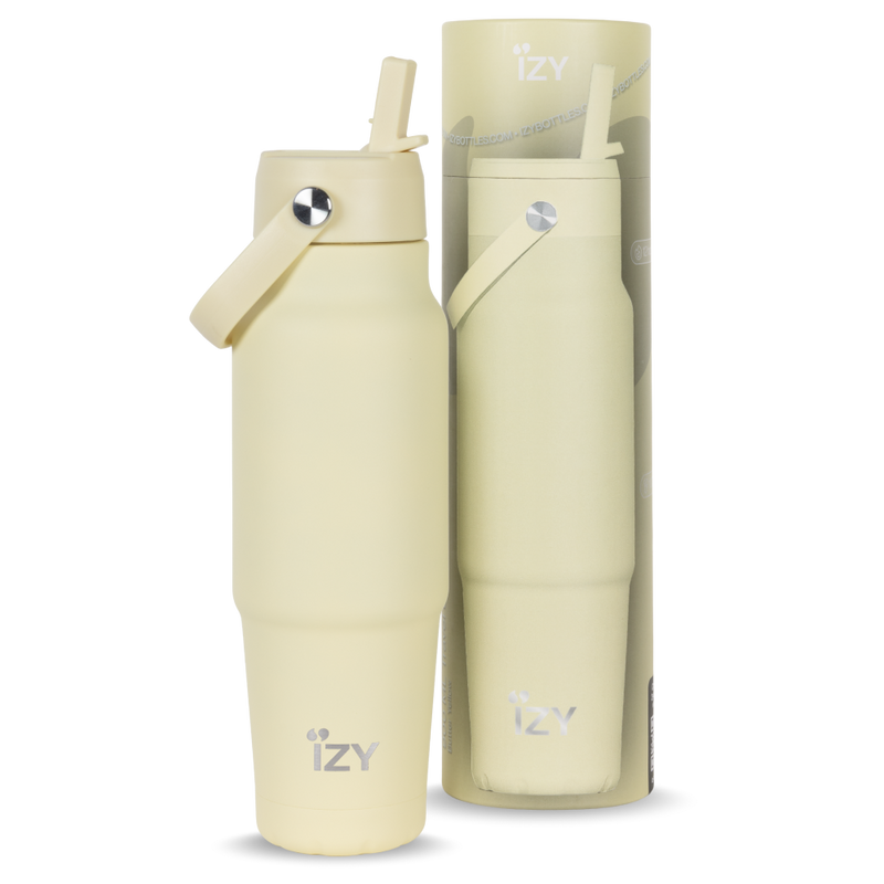 IZY Travel Bottle - Butter Yellow - 900ml