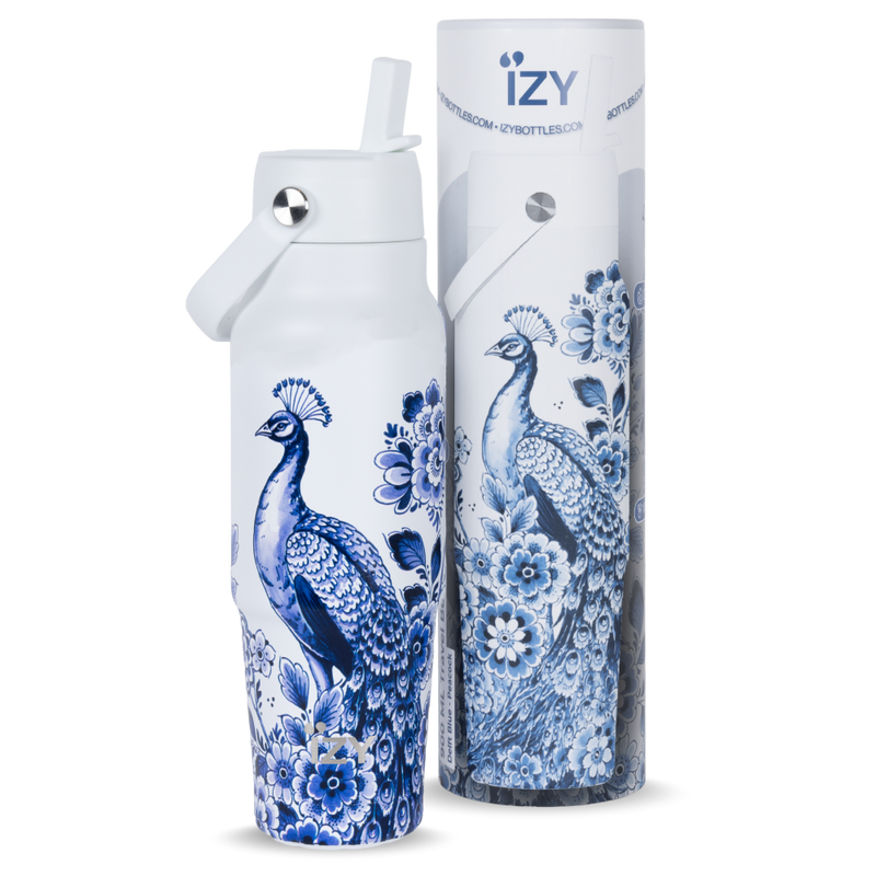 IZY Travel Bottle - Peacock - 900ml