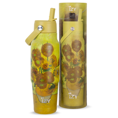 IZY Travel Bottle - Sunflowers - 900ml