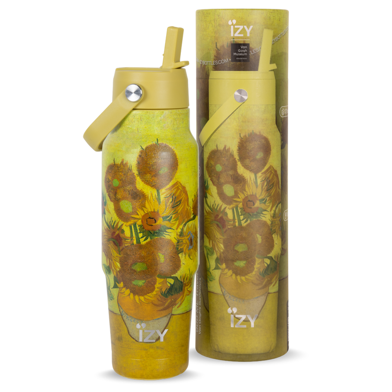 IZY Travel Bottle - Sunflowers - 900ml