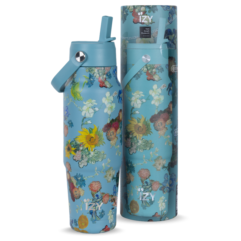 IZY Travel Bottle - Vincent's Flowers - 900ml
