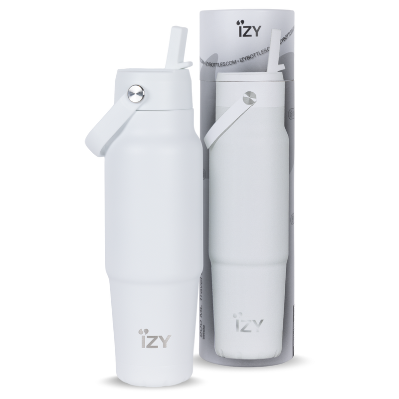 IZY Travel Bottle - White - 900ml