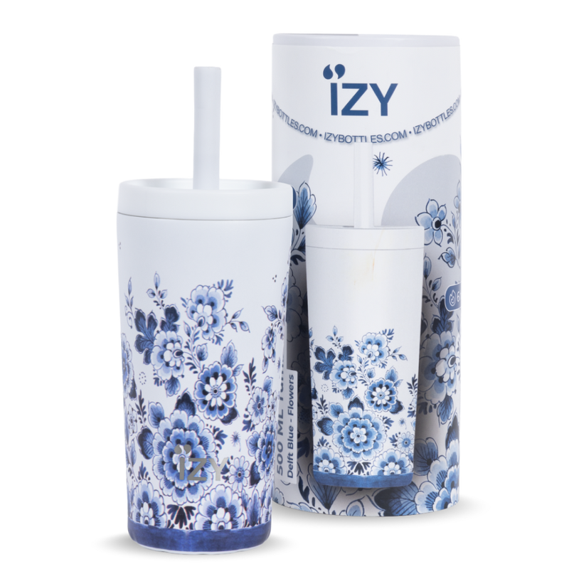 IZY Tumbler Flowers 500ml