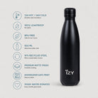 IZY Bottle - Black - 500ml - USPs