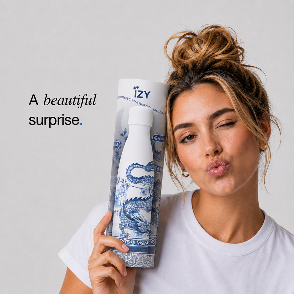 IZY Bottle - Fine China - 500ml - Perfect Gift