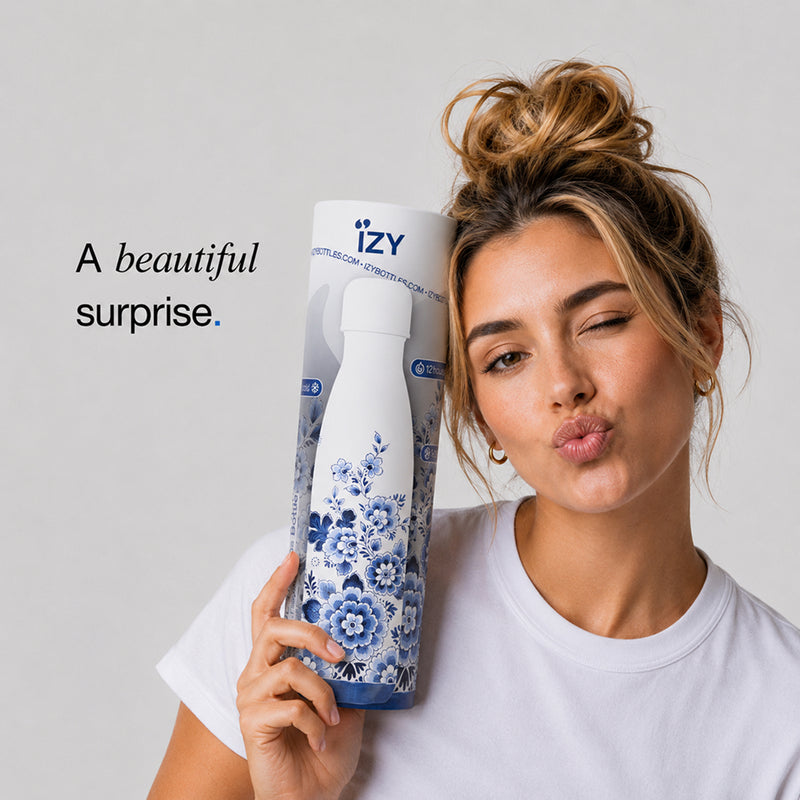 IZY Bottle - Flowers - 500ml - Perfect Gift