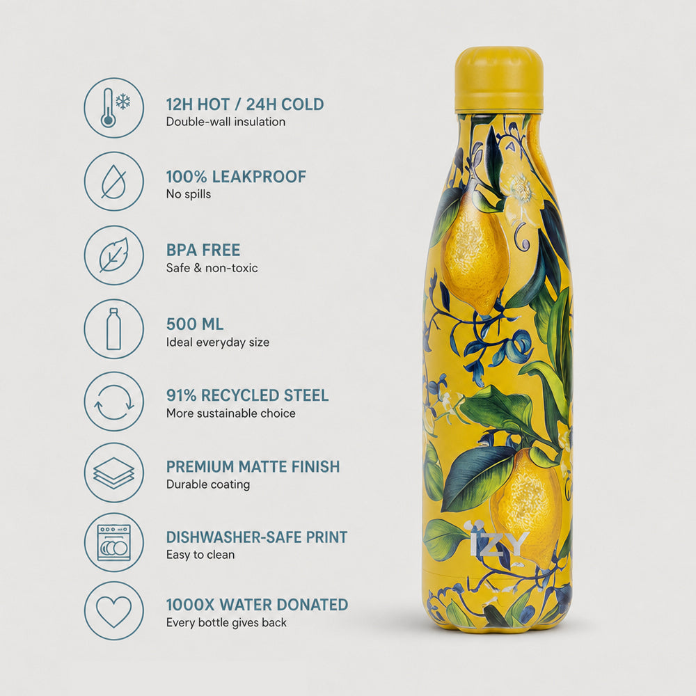 IZY Bottle - Giallo Limone - 500ml - USP's