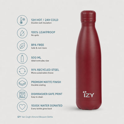 IZY Bottle - Red - 500ml - USP's