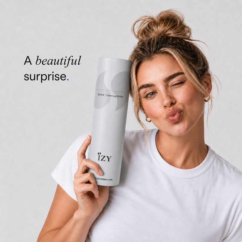 IZY Bottle - Silver - 500ml - Perfect Gift
