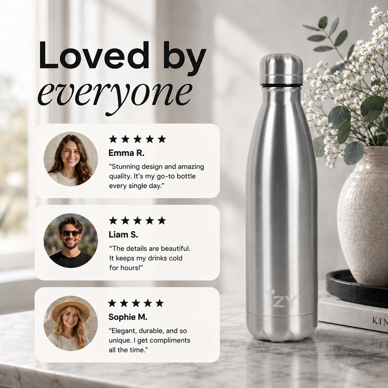 IZY Bottle - Silver - 500ml - Reviews