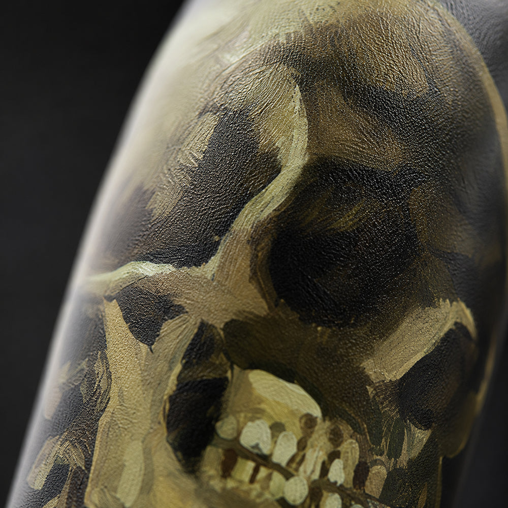 IZY Bottle - Skull with Burning Cigarette - 500ml - Zoom-in