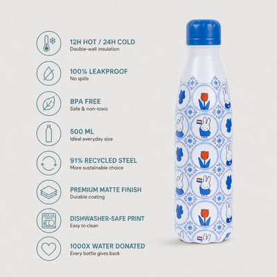 IZY Bottle - Tiles (Nijntje) - 500ml - USP's