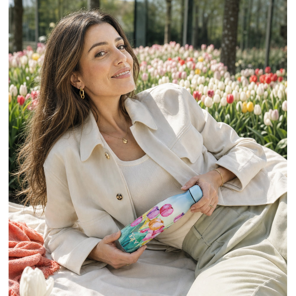 IZY Bottle - Tulip Field - 500ml - Lifestyle