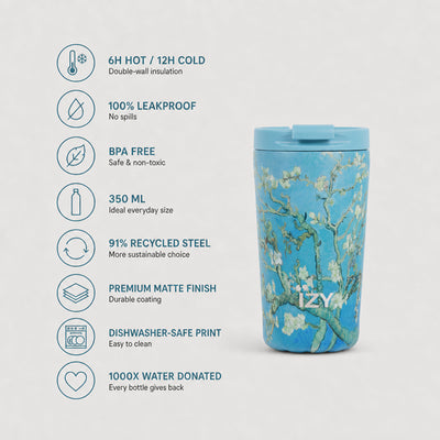 IZY Mug - Almond Blossom - 350ml