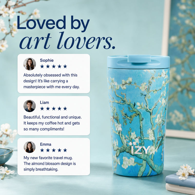 IZY Mug - Almond Blossom - 350ml