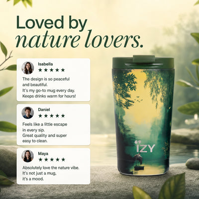 IZY Mug - Bamboo Glow - 350ml