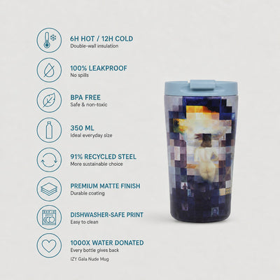 izy mug gala nude 350ml 4 usps