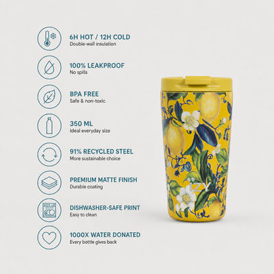 IZY Mug - Giallo Limone - 350ml